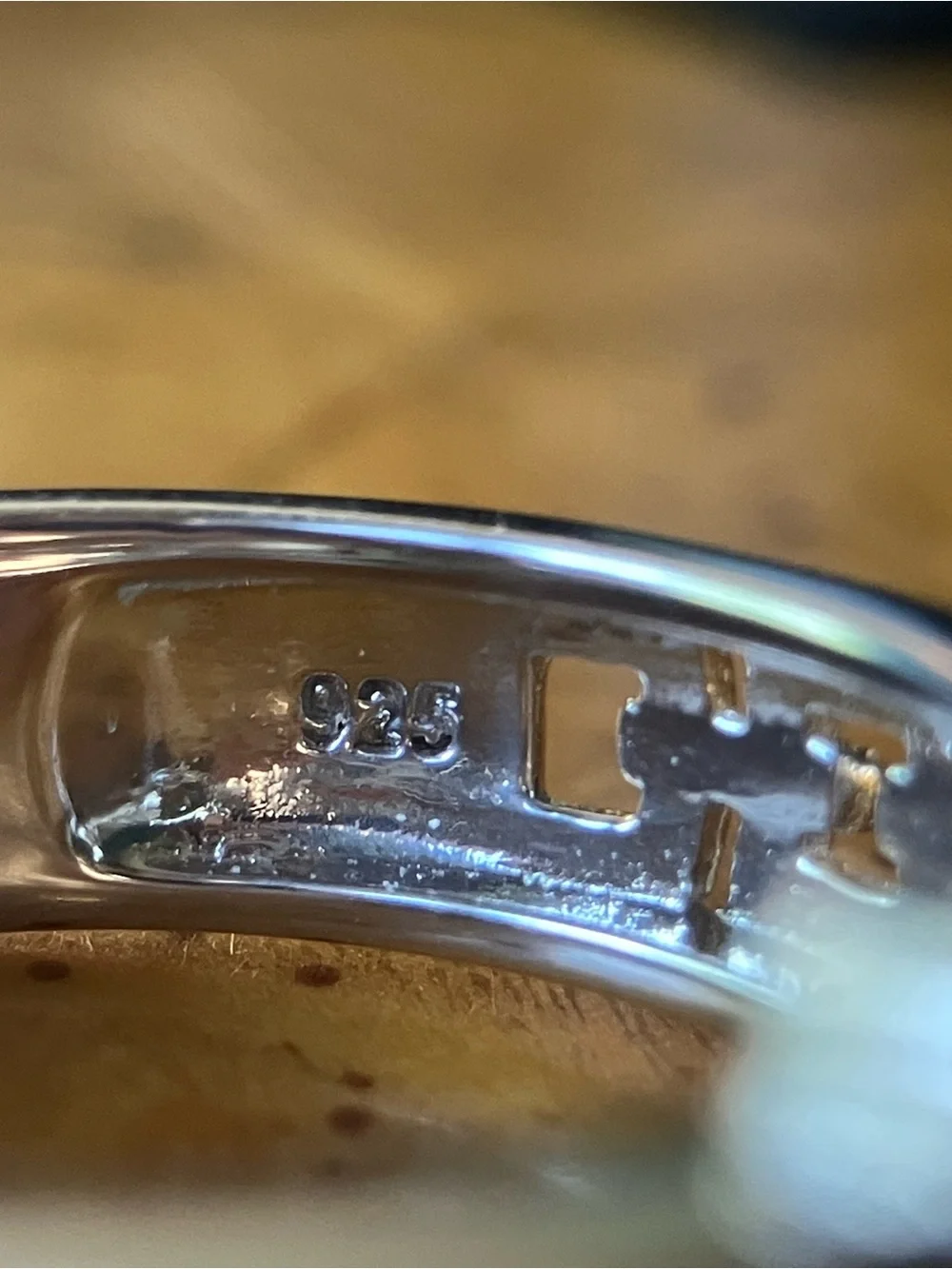 Brazilian Citrine Sterling Silver Ring Size 8